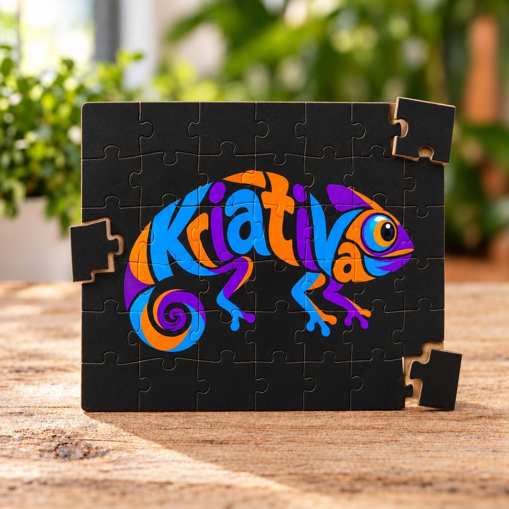 Quebra-Cabeça MDF Personalizado (A4)
