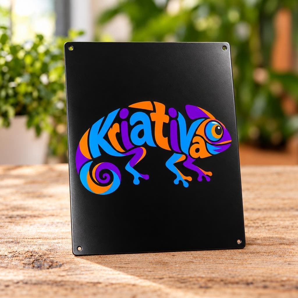 Metal Pôster 30x20cm Personalizado